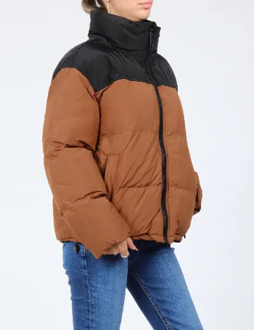 Geaca Oversize New Yorker, maro Maro