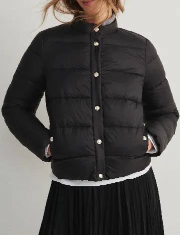 Geaca Reserved, negru Negru