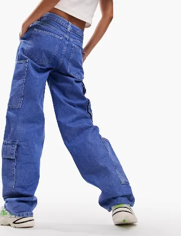 Blugi ASOS, albastru Albastru