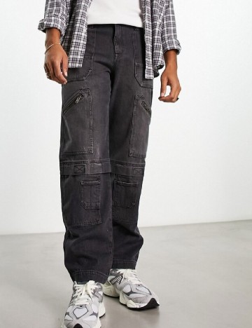 Blugi ASOS, gri