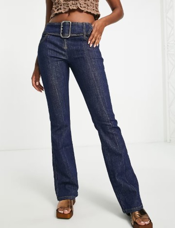 Blugi Top Shop, albastru