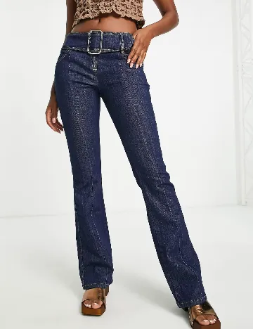 Blugi Top Shop, albastru Albastru