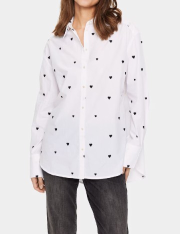 Camasa Oversize Saint Tropez, alb
