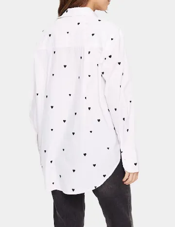 Camasa Oversize Saint Tropez, alb Alb