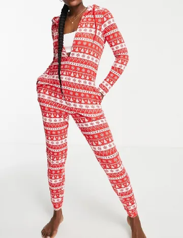 Pijama Brave Soul, rosu Rosu