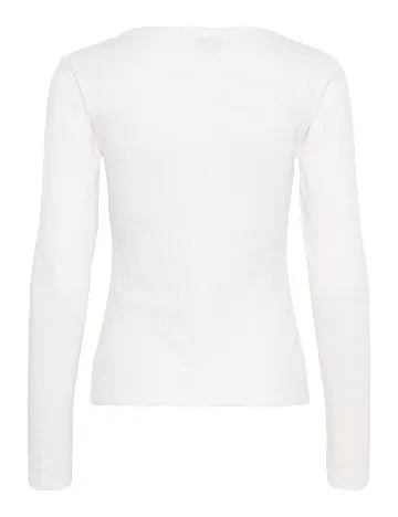 Cardigan Kaffe, alb Alb