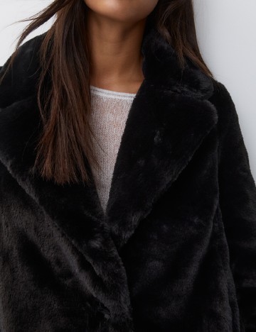 Palton Pull&Bear, negru