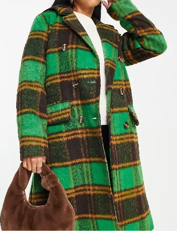 Palton Qed London, verde Verde