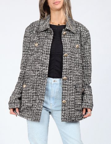 Jacheta Calliope, alb/negru