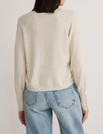 Bluza Reserved, crem Crem