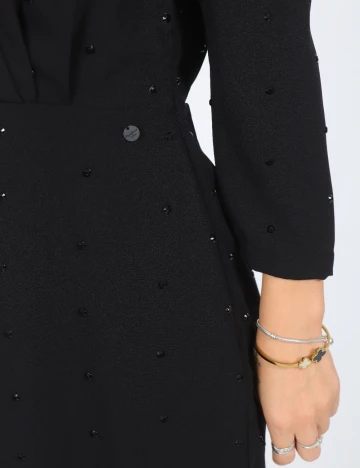 Rochie scurta Pepe Jeans, negru Negru