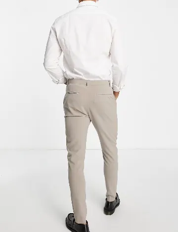 Pantaloni ASOS, bej Crem