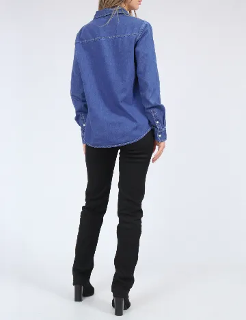 Camasa Pepe Jeans, albastru Albastru