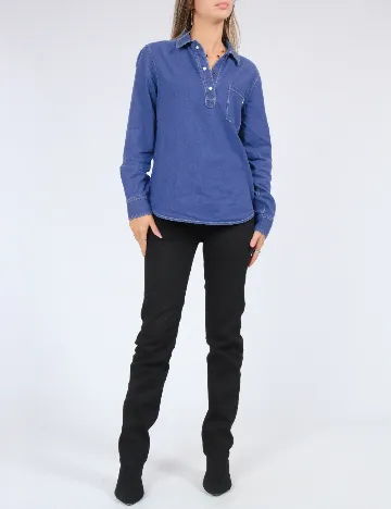 Camasa Pepe Jeans, albastru Albastru