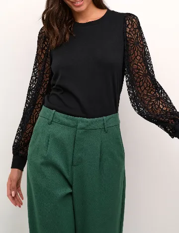 Bluza Kaffe, negru Negru