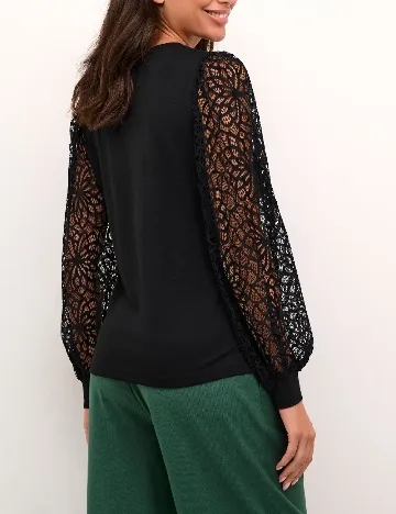 Bluza Kaffe, negru Negru