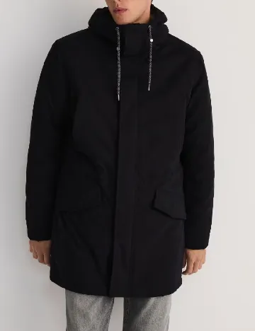 Geaca Reserved, negru Negru