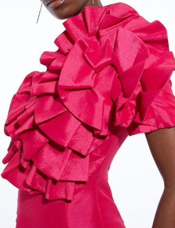 Rochie medie Karen Millen, roz