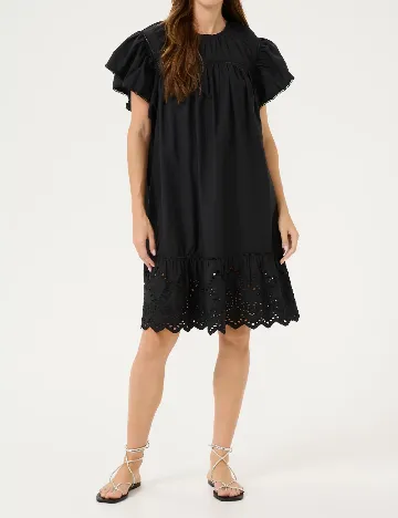 Rochie scurta Culture, negru Negru