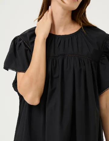 Rochie scurta Culture, negru Negru