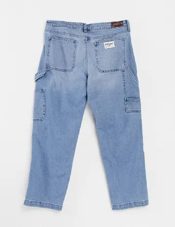 Blugi Hollister, albastru Albastru