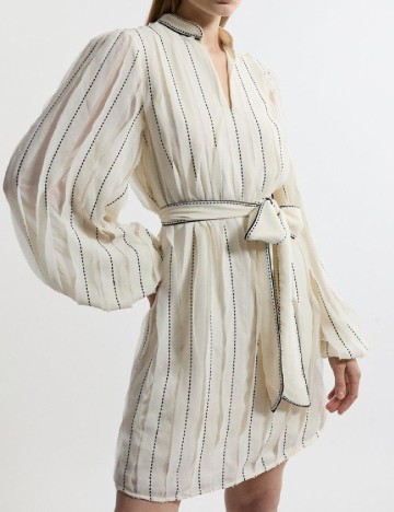 Rochie scurta Karen Millen, ecru