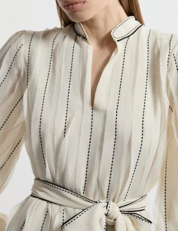 Rochie scurta Karen Millen, ecru