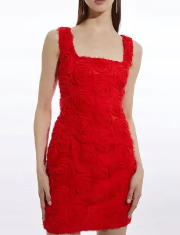 Rochie scurta Karen Millen, rosu Rosu