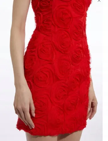 Rochie scurta Karen Millen, rosu Rosu