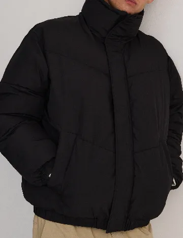 Geaca Reserved, negru Negru