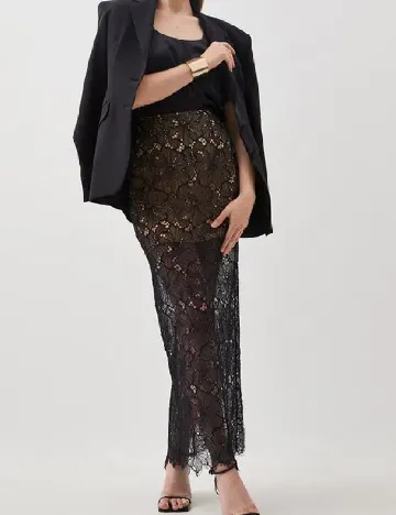 Fusta Karen Millen, negru Negru