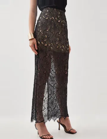 Fusta Karen Millen, negru Negru
