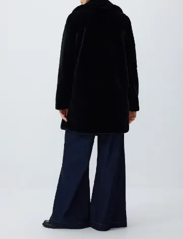 Palton Reserved, negru Negru