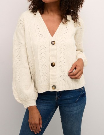 Cardigan Cream, ecru