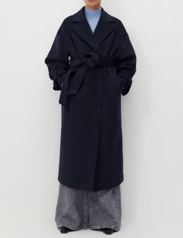 Palton Reserved, bleumarin Albastru