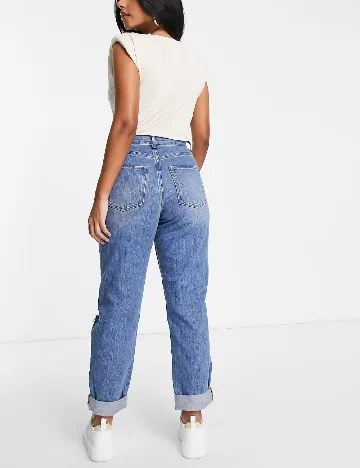 Blugi ASOS, albastru Albastru