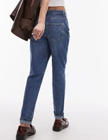Blugi Top Shop, albastru Albastru