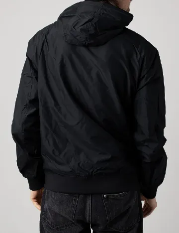 Geaca Fred Perry, negru Negru