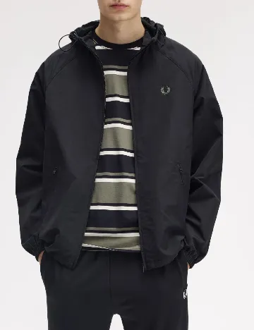 Jacheta Fred Perry, negru Negru