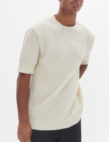 Tricou Matinique, crem