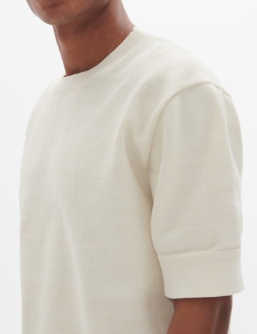 Tricou Matinique, crem
