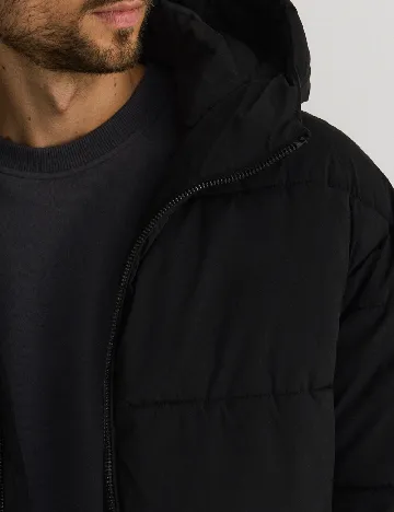 Geaca Reserved, negru Negru