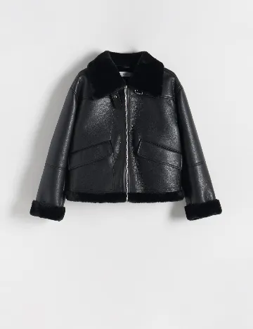 Jacheta Reserved, negru Negru