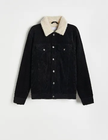 Jacheta Reserved, negru Negru