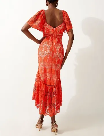 Rochie medie Karen Millen, portocaliu Portocaliu