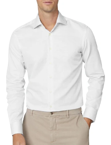 Camasa HACKETT, alb Alb