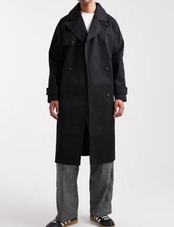 Trench ASOS, negru