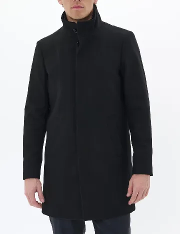 Palton Matinique, negru Negru