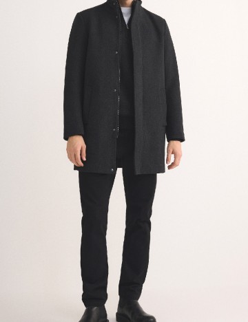 Palton Reserved, negru