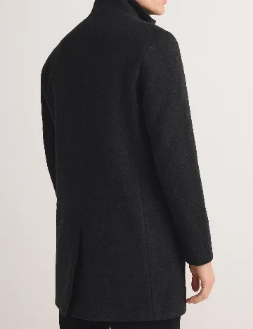Palton Reserved, negru Negru
